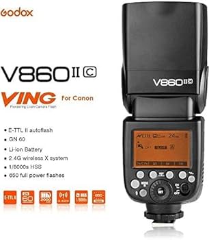 Amazon | GODOX V860II-C 2.4G 1/8000s高速同期 1/8000s HSS TTL